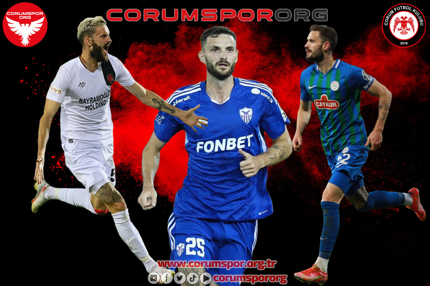 A.Çorum FK Eric Sabo ile görüşüyor