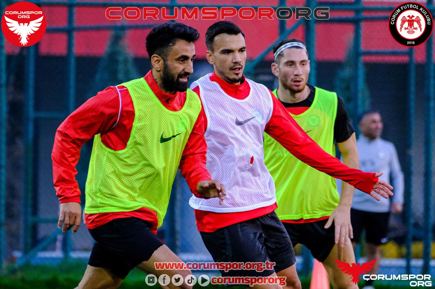 A.Çorum FK, Eyüpspor hazırlıklarına devam etti