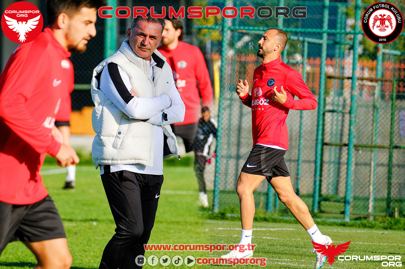 A.Çorum FK, Eyüpspor hazırlıklarına devam etti