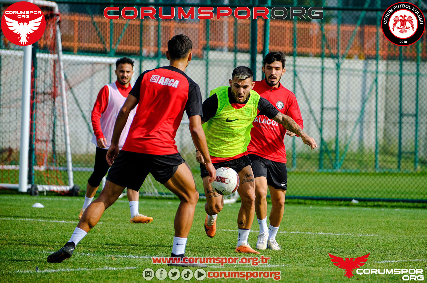 A.Çorum FK, Keçiörengücü  hazırlıklarına devam etti