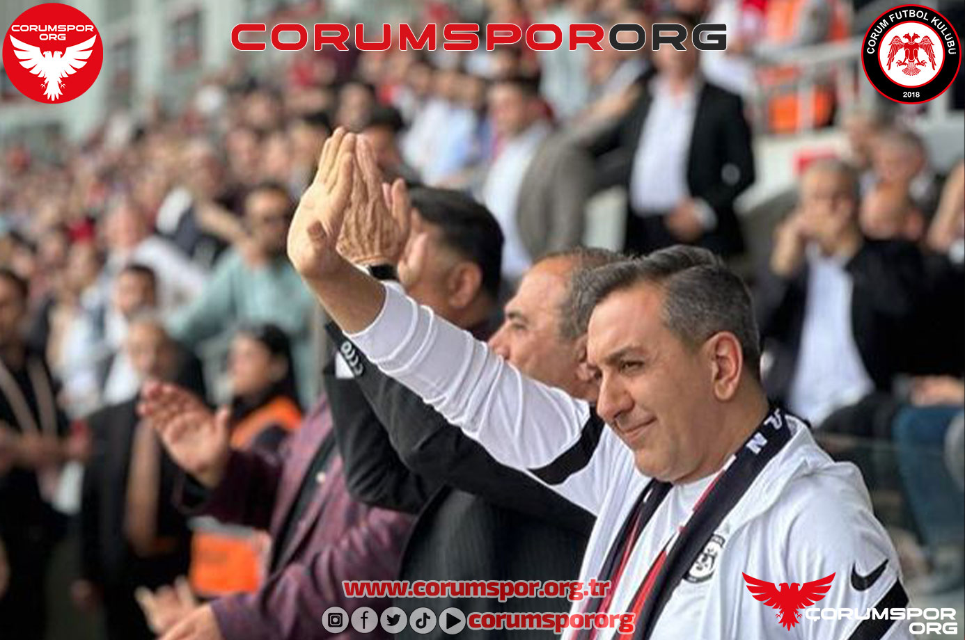 Ahlatcı Çorum FK Onursal Başkanı Muhsin Dere “Çok mutluyuz gururluyuz”