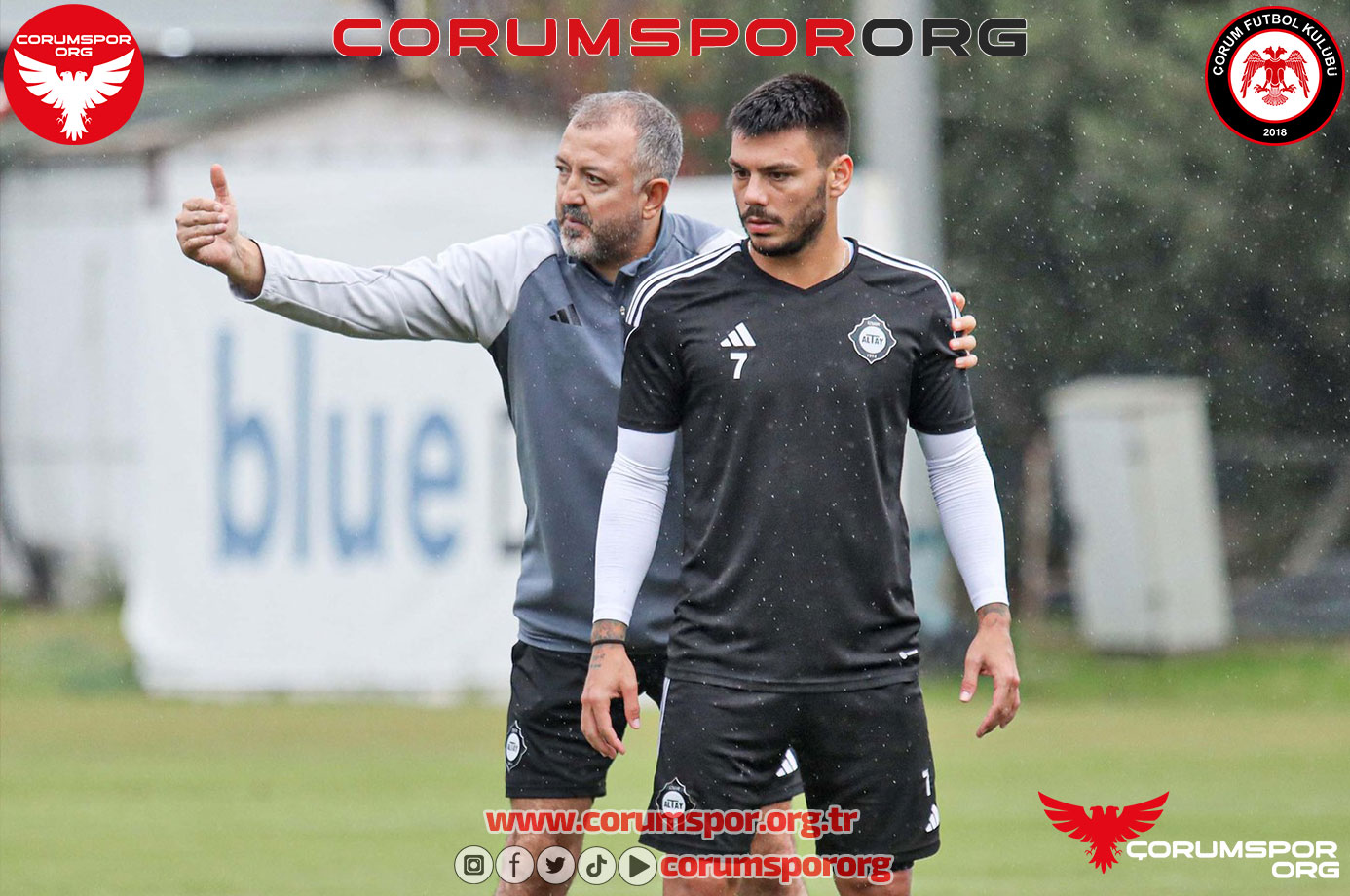 Altay yeni hocasıyla çalışmalarına devam etti