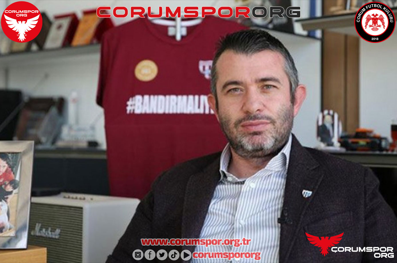 Bandırmaspor Başkanı Göçmez, Çorum FK maçında çok kötü oynadıklarını söyledi