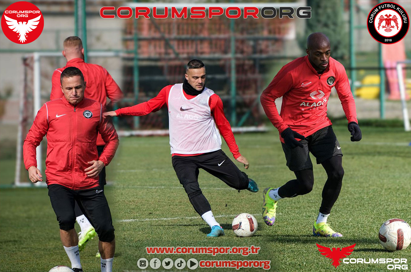 Çorum FK’da Altay hazırlıklarına devam edildi