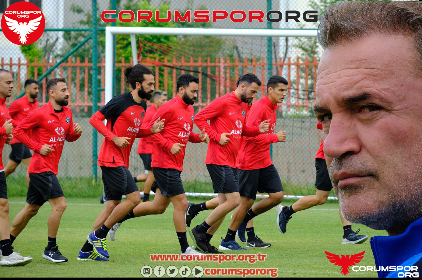 Çorum FK 'da hazırlık döneminin 1. etabını tamamlandı