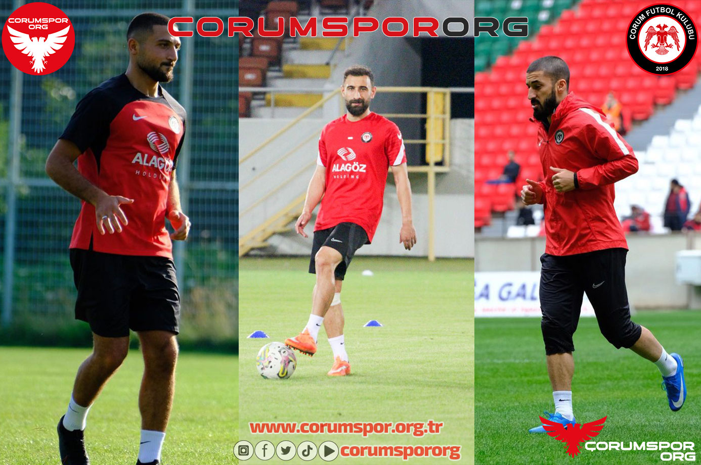 Çorum FK’da üç ayrılık