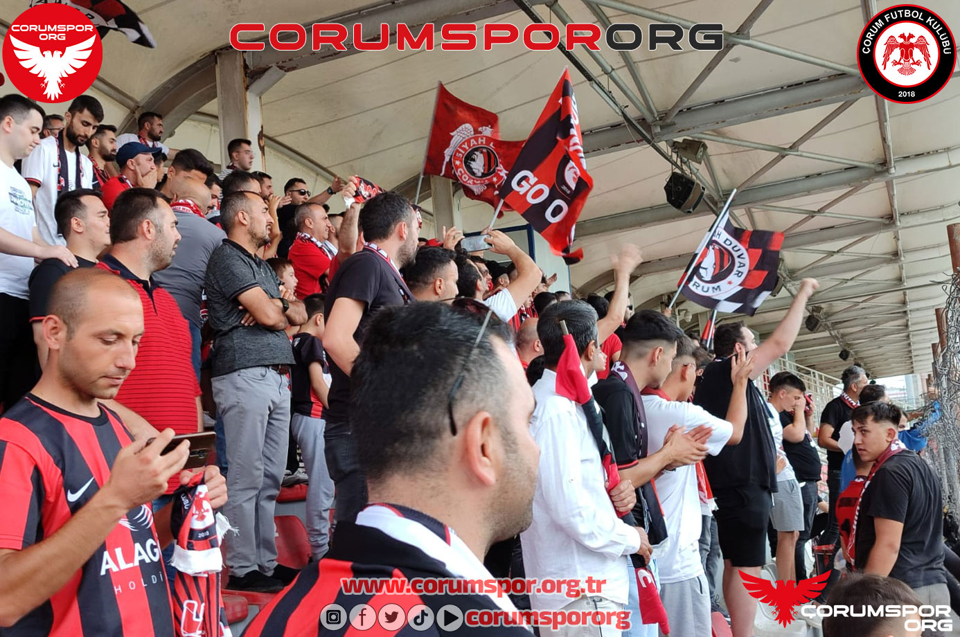 Çorum FK evinde gibiydi