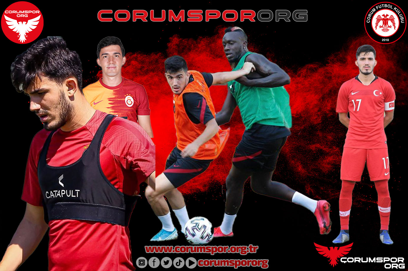 Çorum FK Galatasaray'dan Süleyman Luş ile 1 yıllık kiralık olarak anlaştı.