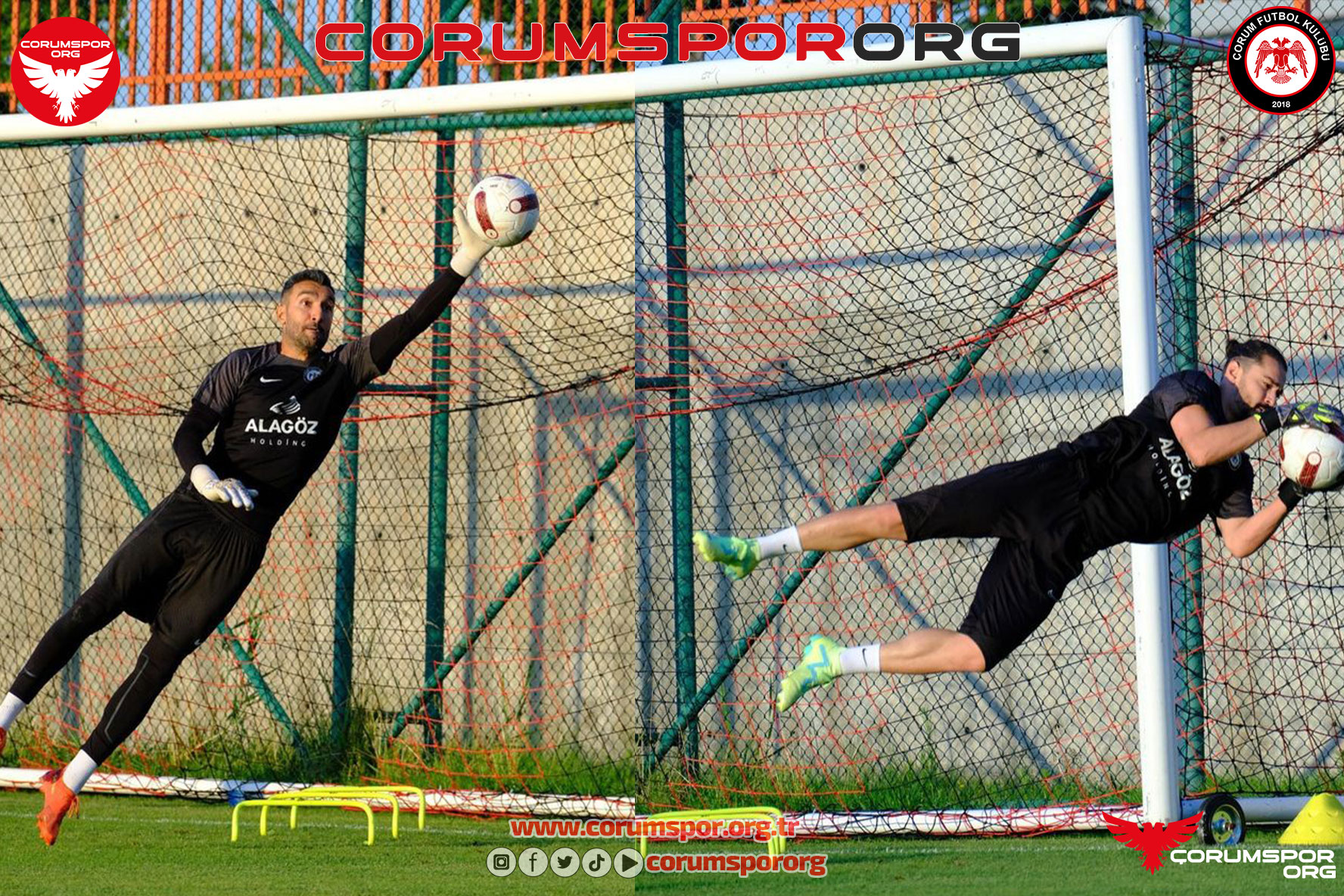 Çorum FK günü iki idmanla tamamladı