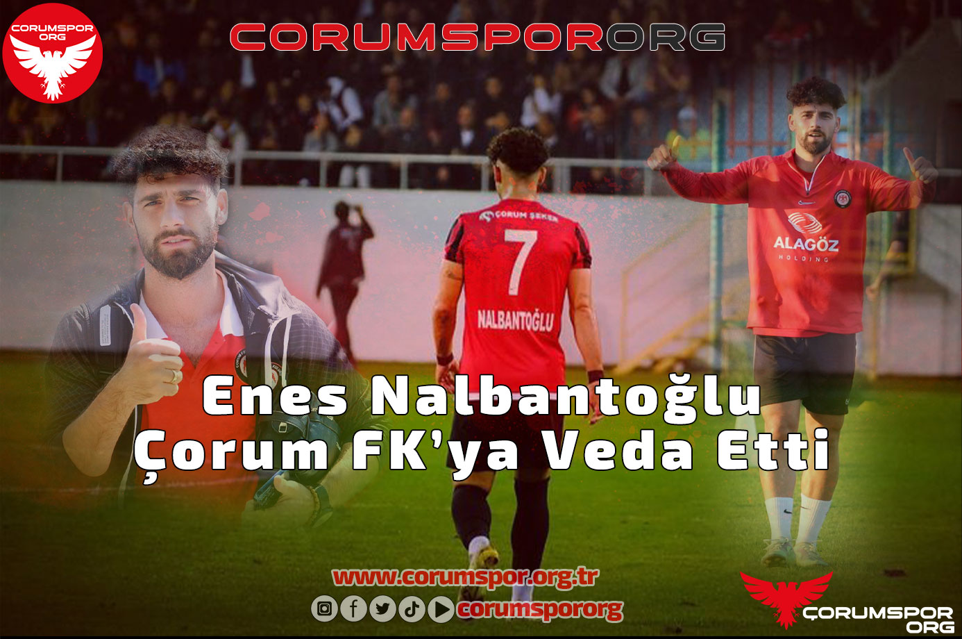 Enes Nalbantoğlu'ndan Çorum FK'ya Veda
