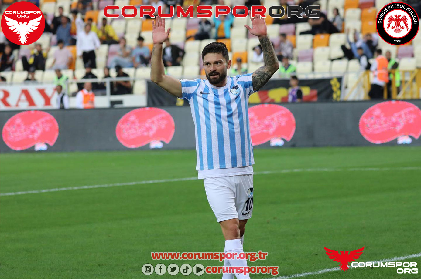 Eren Tozlu A.Çorum FK maçında cezalı