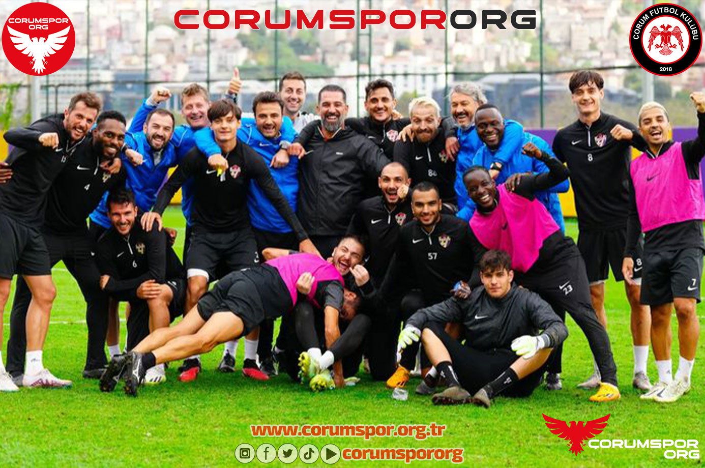 Eyüpspor’da Çorum mesaisi neşeli başladı