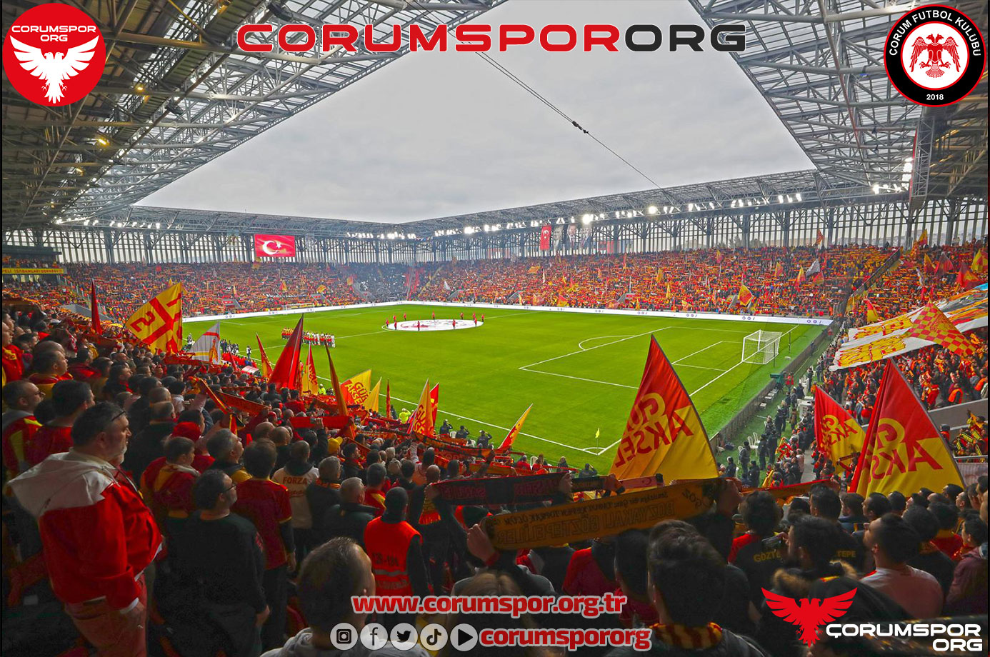 Göztepe-Ahlatçı Çorum FK maçı Gürsel Aksel Stadyumunda