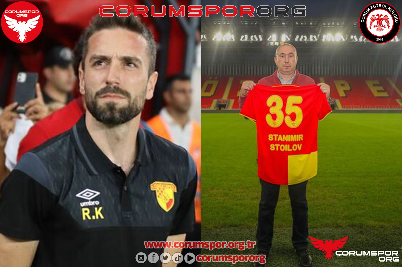 Göztepe’de teknik direktör değişikliği  Kokovic gitti Stoilov geldi
