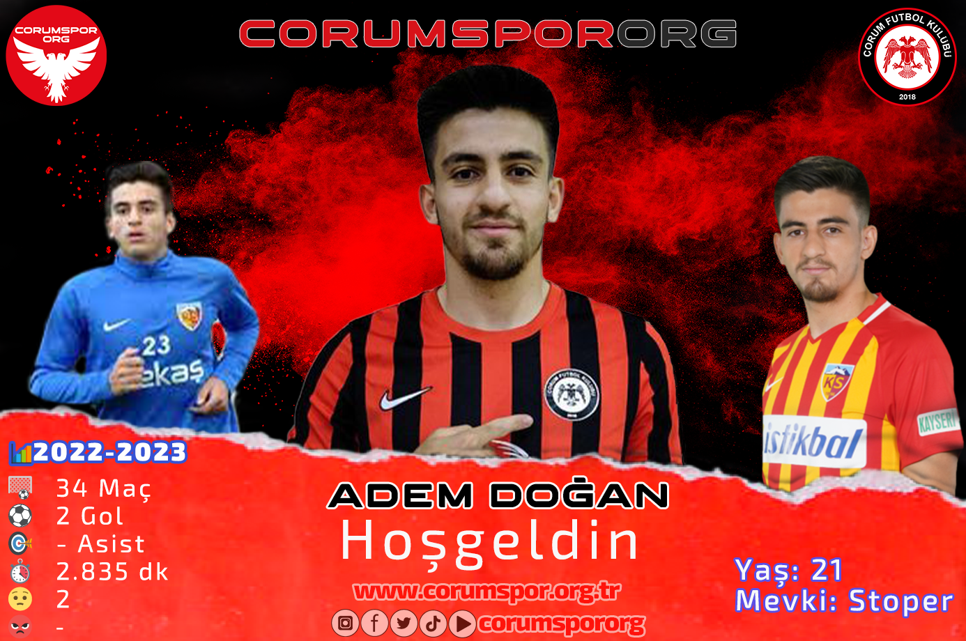 Hoş geldin Adem Doğan