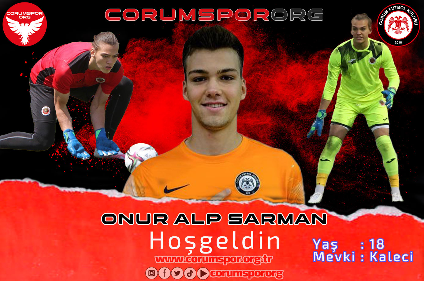Hoş geldin Onur Alp Sarman