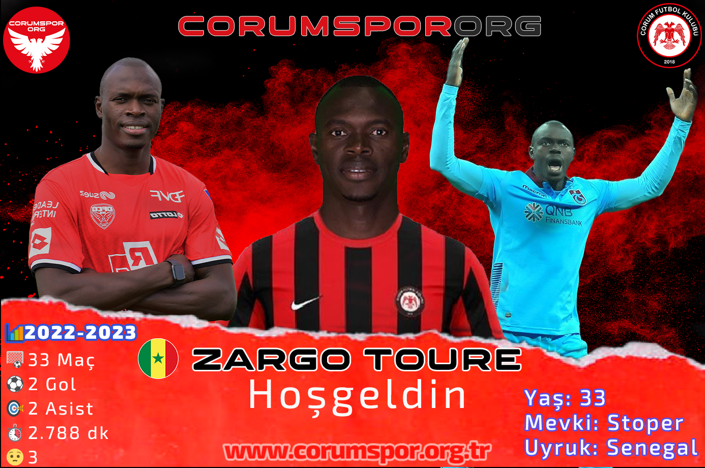 Hoş geldin Zargo Toure