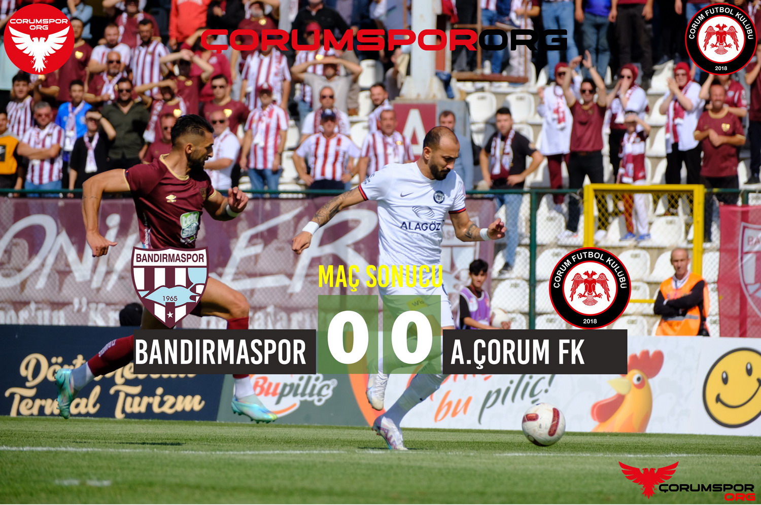Bandırma'da ilk beraberlik