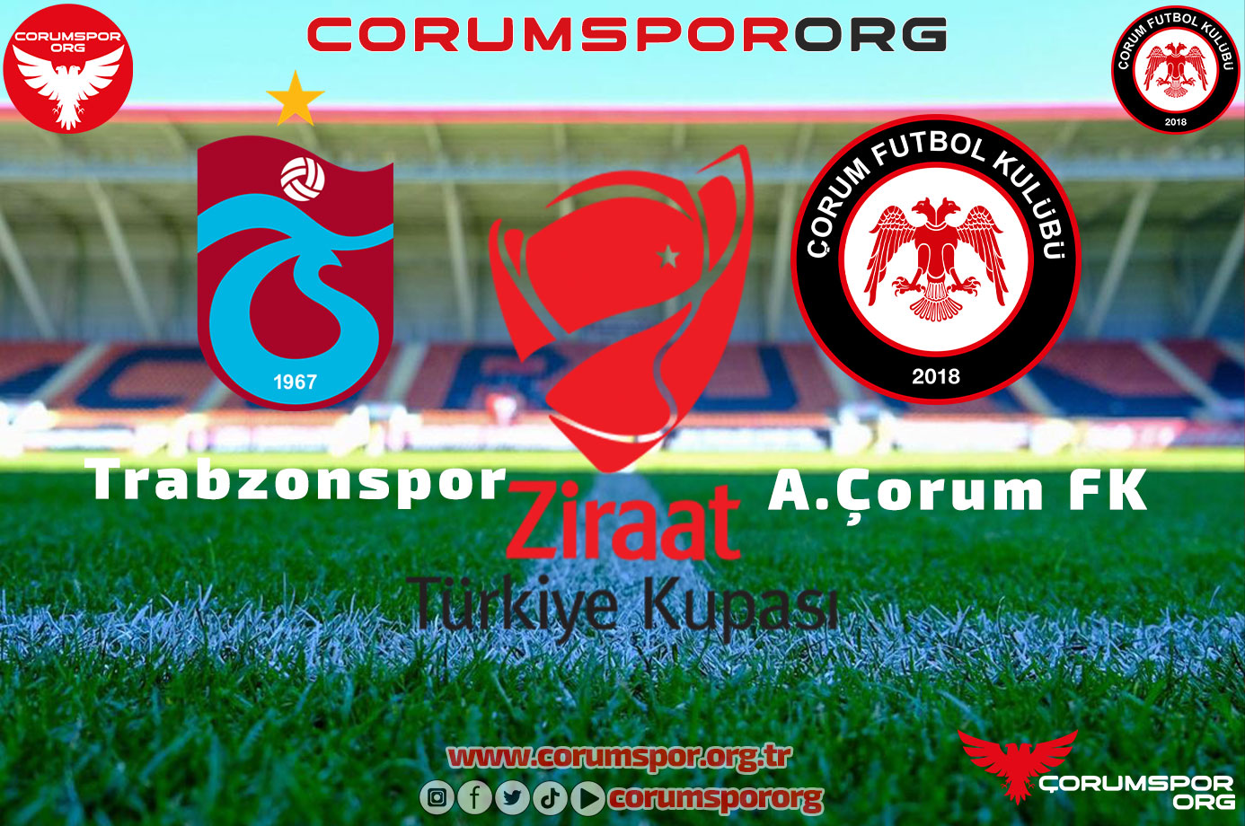 Kupada rakip Trabzonspor oldu.