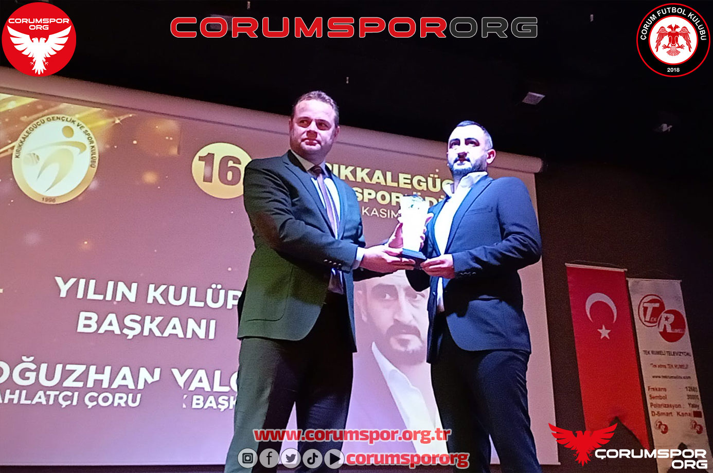Oğuzhan Yalçın, Yılın Kulüp Başkanı