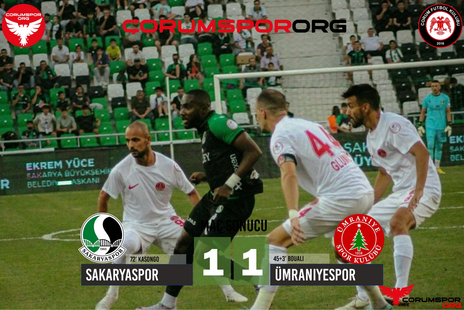 Sakarya’da puanlar paylaşıldı