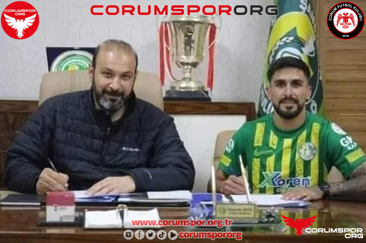 Şanlıurfaspor forvet Fernando Emanuel Dening ile sözleşme imzaladı.