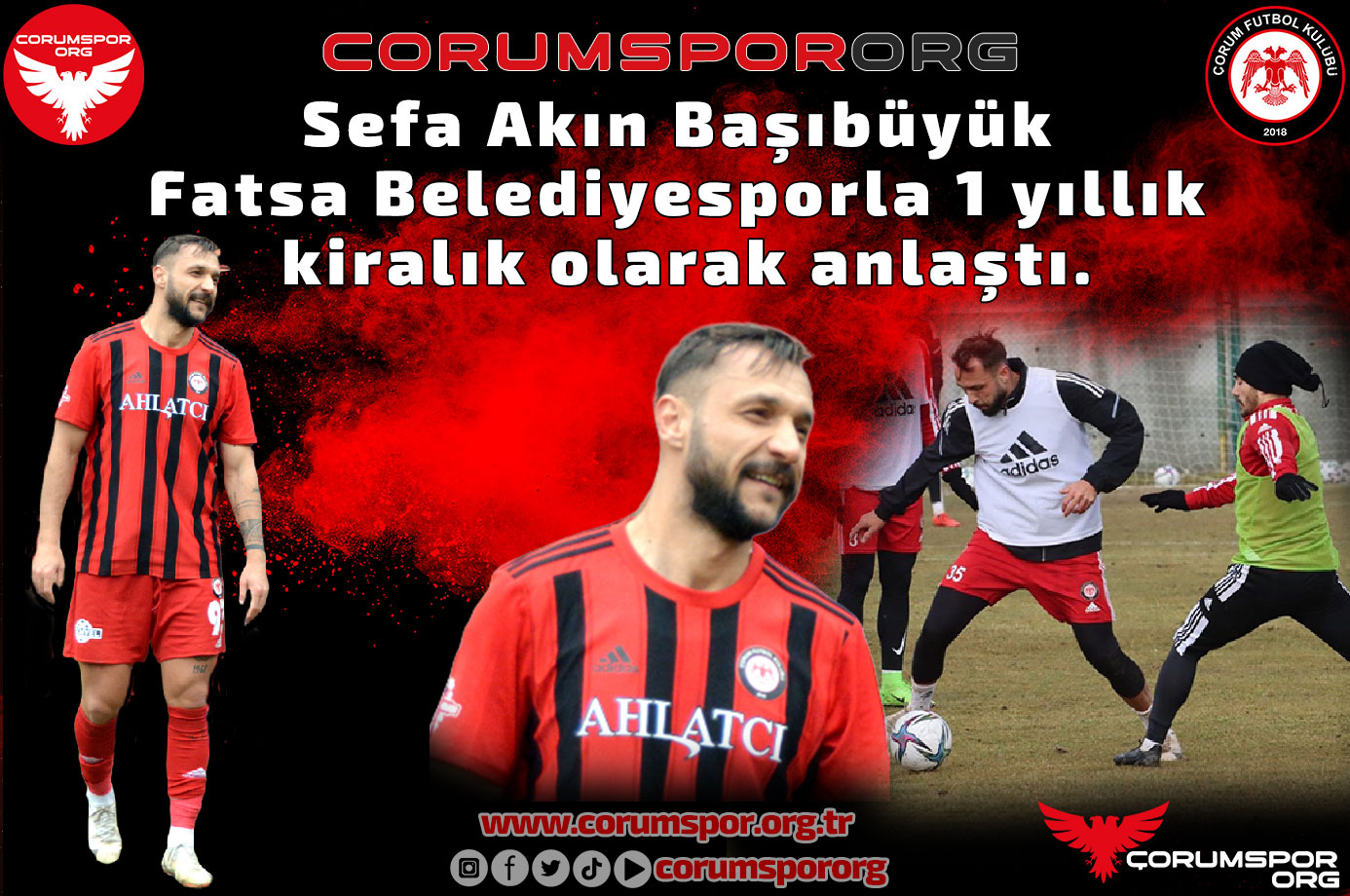 Sefa Akın Başıbüyük Fatsa Belediyesporla 1 yıllık kiralık olarak anlaştı.