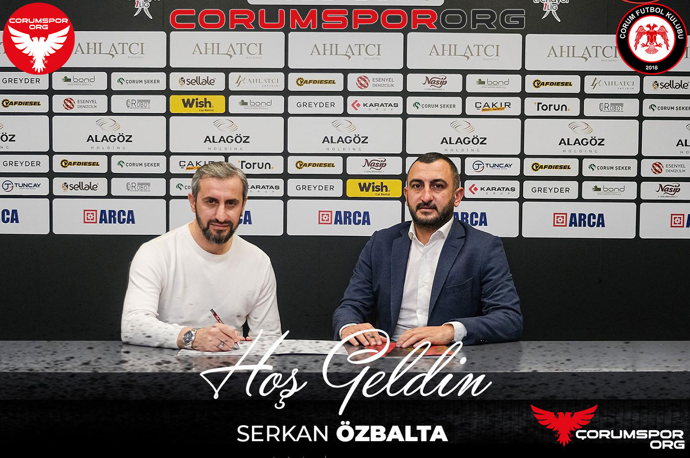 Serkan Özbalta ile resmi imzalar atıldı