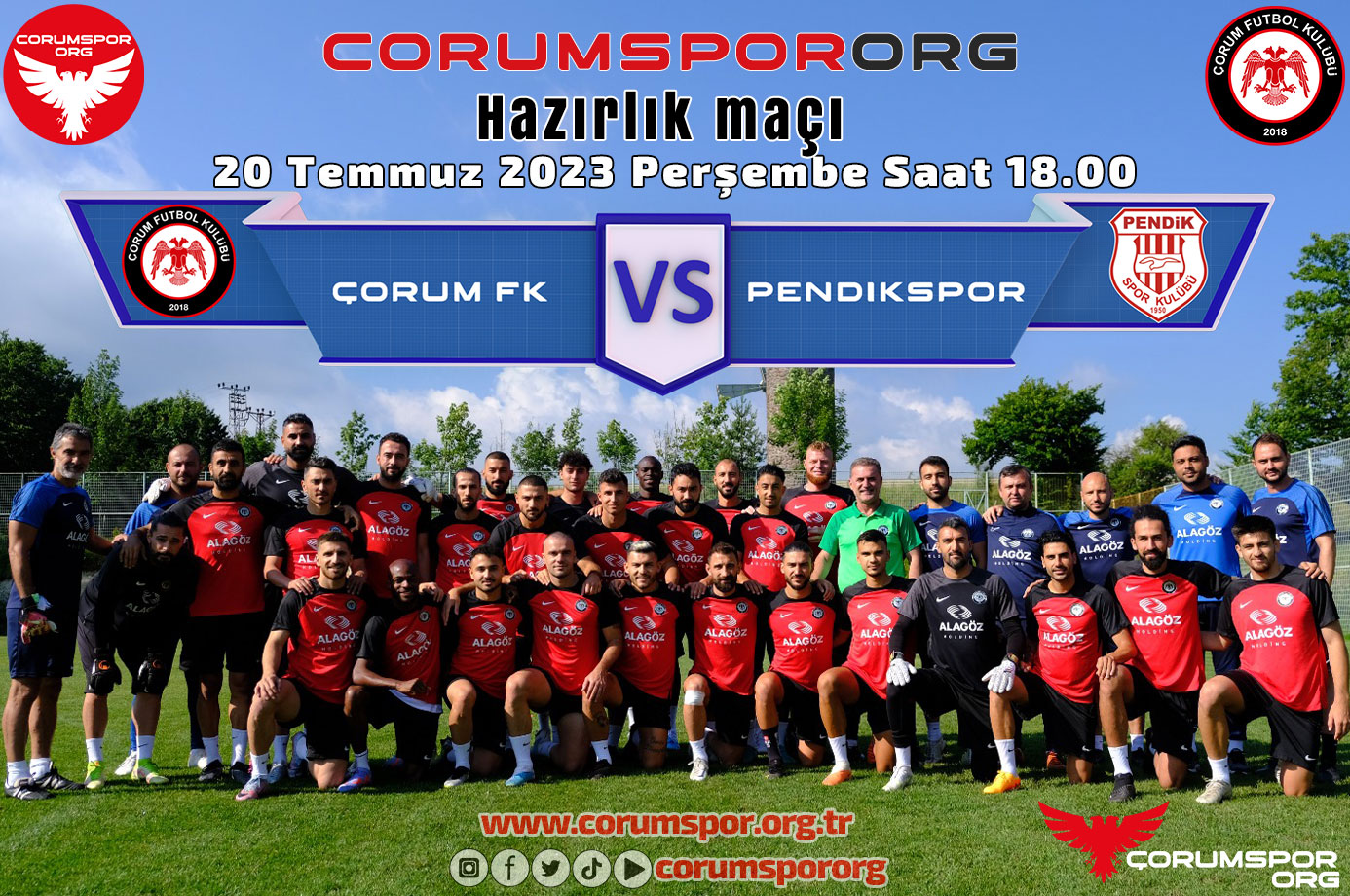 Takımımız bugün ikinci hazırlık maçında Pendikspor karşısına çıkıyor