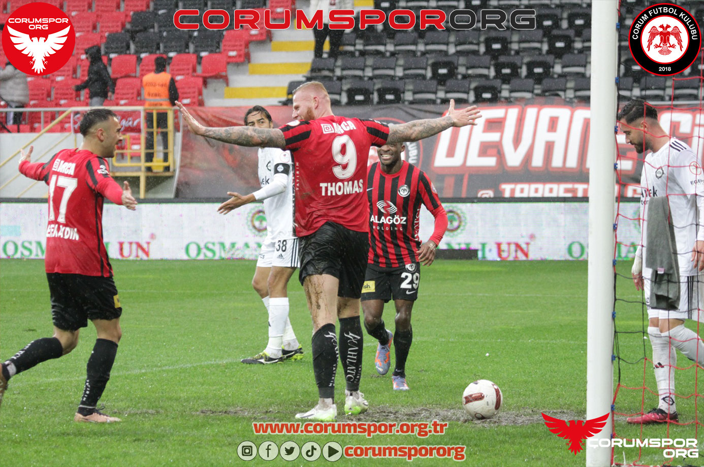 Thomas Çorum’da ilk kez gol attı
