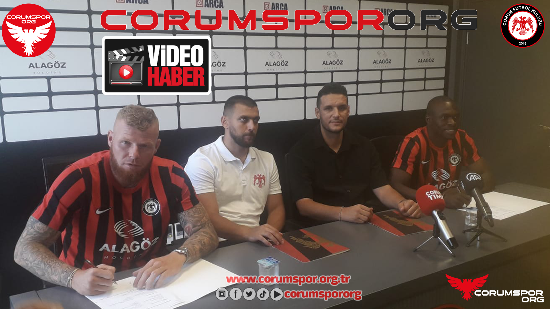 Thomas Verheydt ve Zargo Toure'nin imza töreni yapıldı. Törende Kulüp CEO’su Abdülhamit Yıldız merek edilen sorulara cevap verdi.