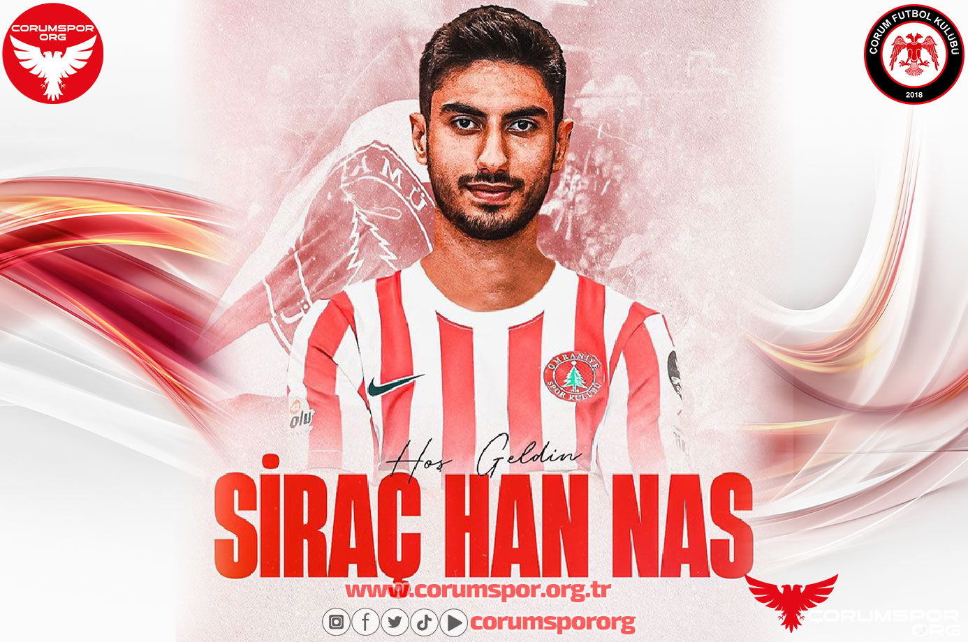 Ümraniyespor Sıraçhan Nas ile sözleşme imzaladı.