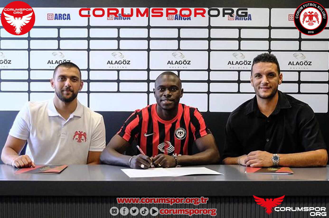 Zargo Toure imza töreninde açıklamalarda bulundu.
